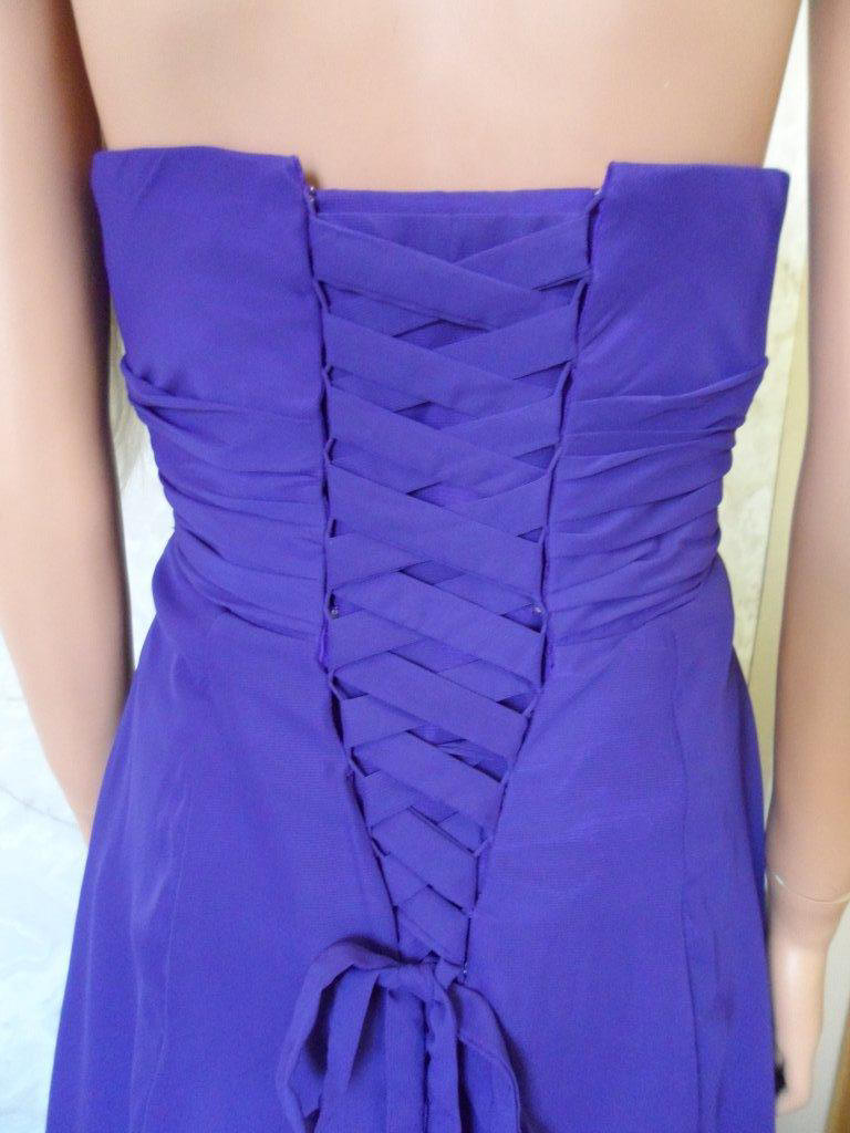 bridesmaid dress with corset lace up