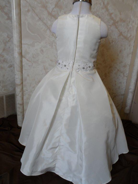 A line miniature wedding gown
