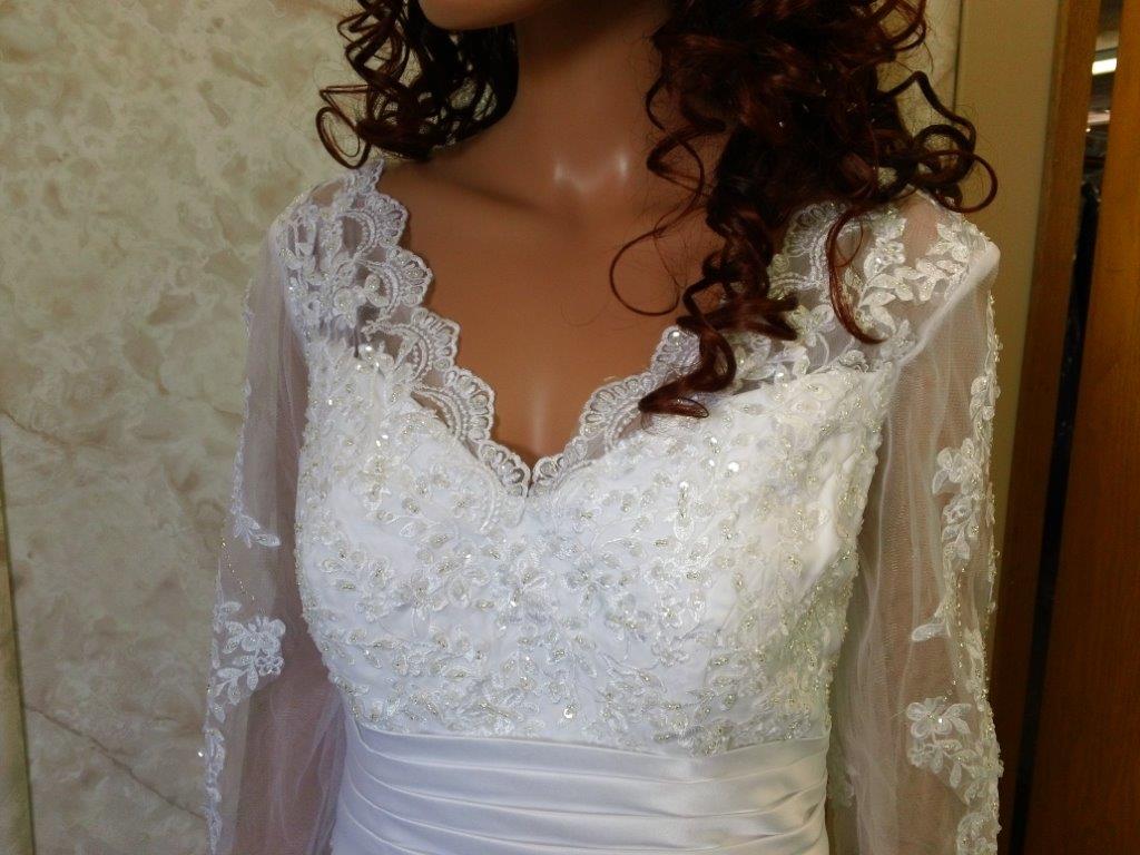 Lace Long Sleeve wedding dress