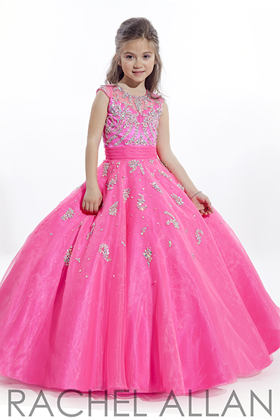 long pink formal dresses