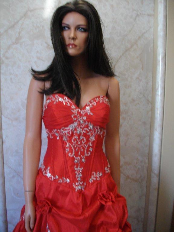 red quinceanera prom dresses