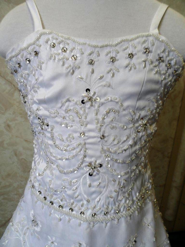 Flower girl bridal gown