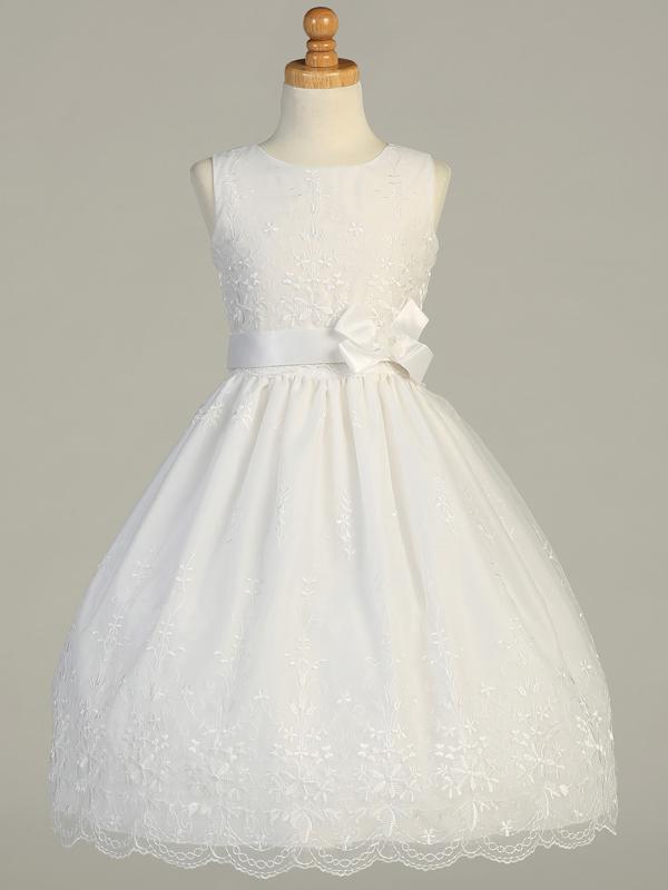  girls plus size white dresses 