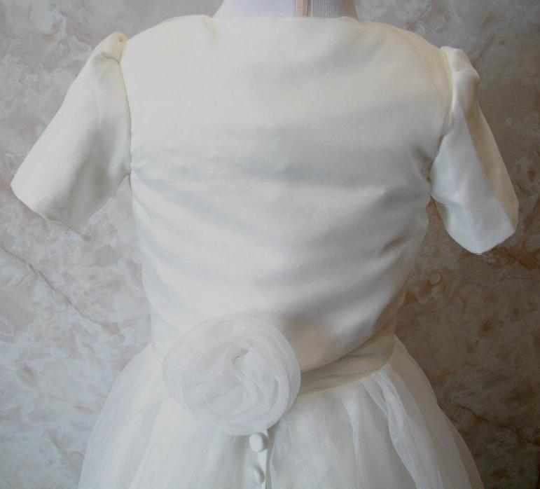 miniature bride dresses with jacket