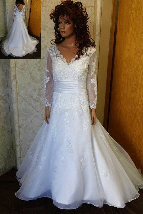Long Sleeved wedding dress
