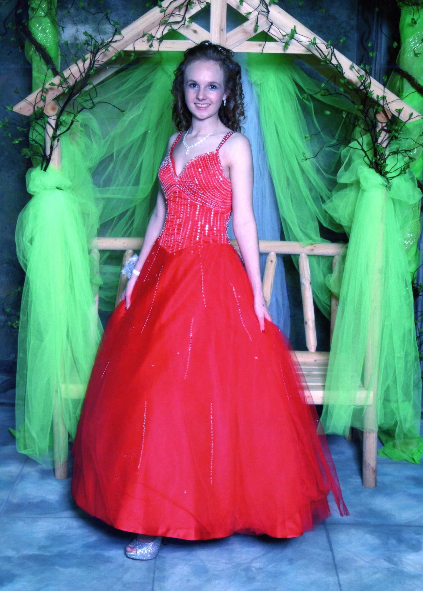 red prom dress review