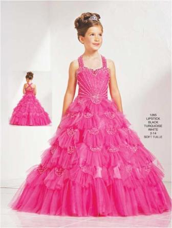 Little girls ball gown dresses