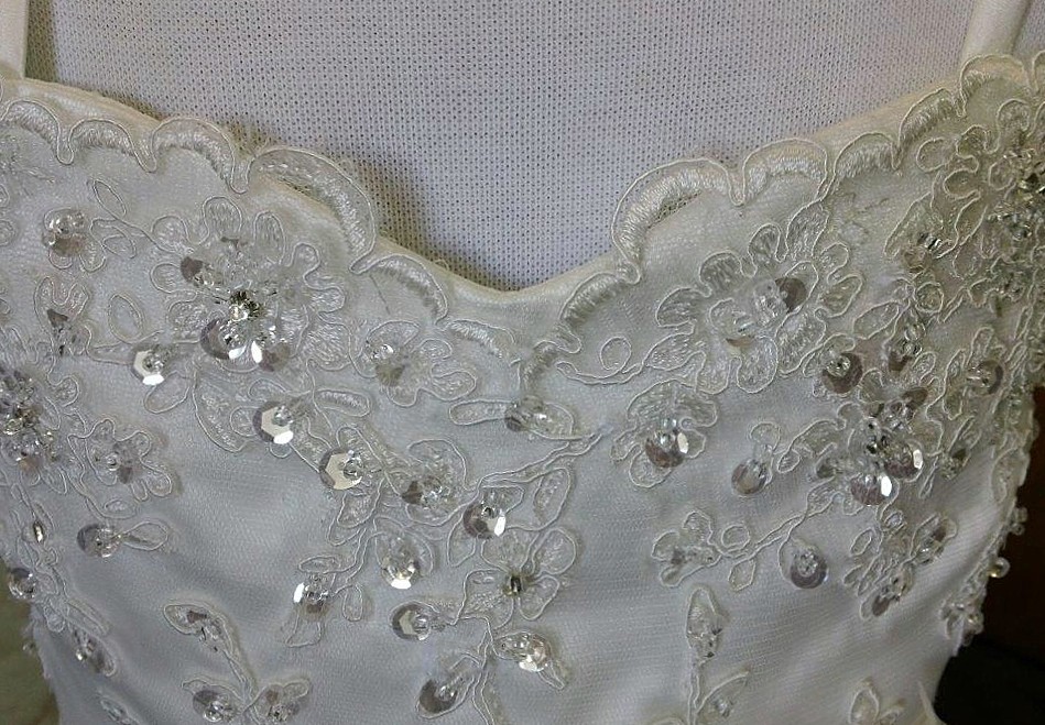 beaded lace dress