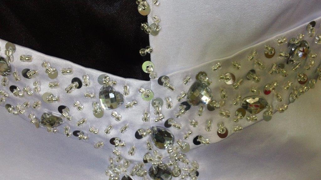 jeweled wedding gown