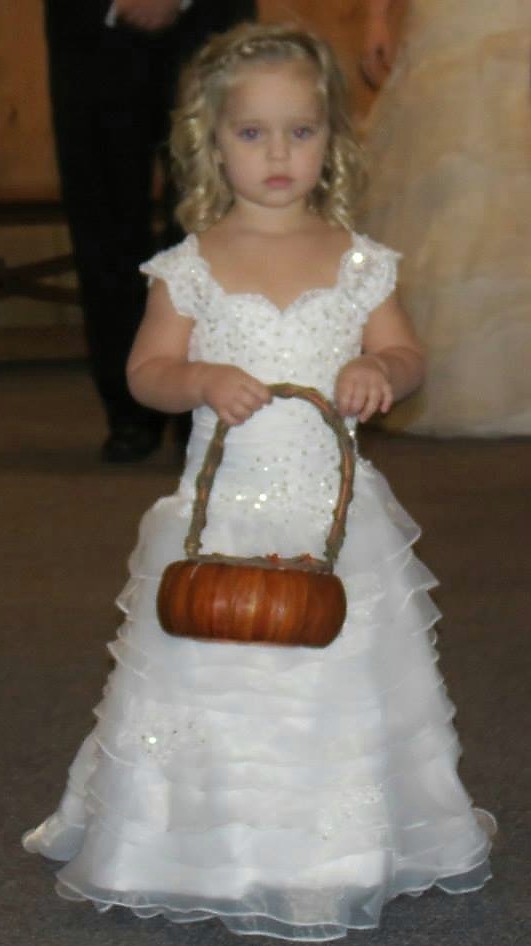 Infant and toddler wedding dresses