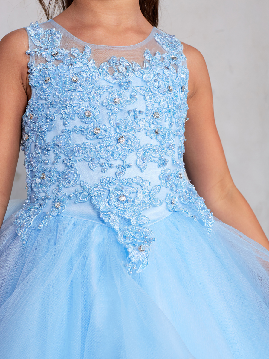 blue teen pageant dresses