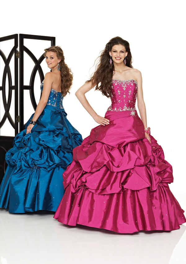 teen pageant pickup ball gown