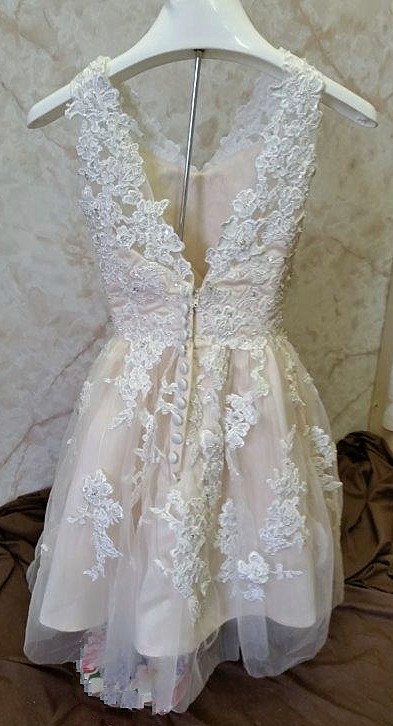 infant lace wedding dress
