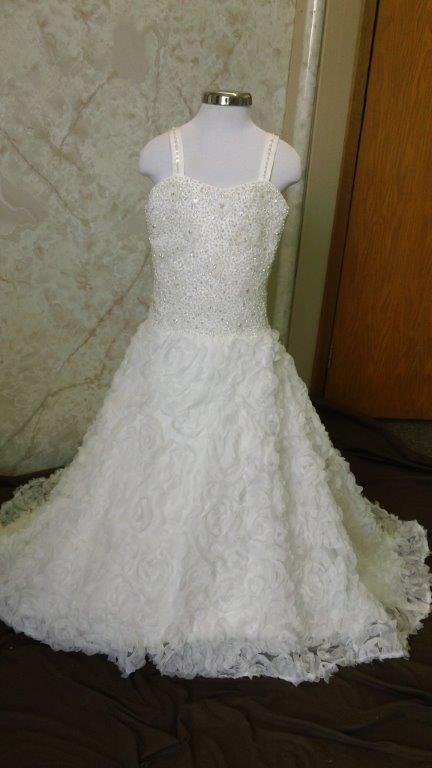beaded wedding dress 