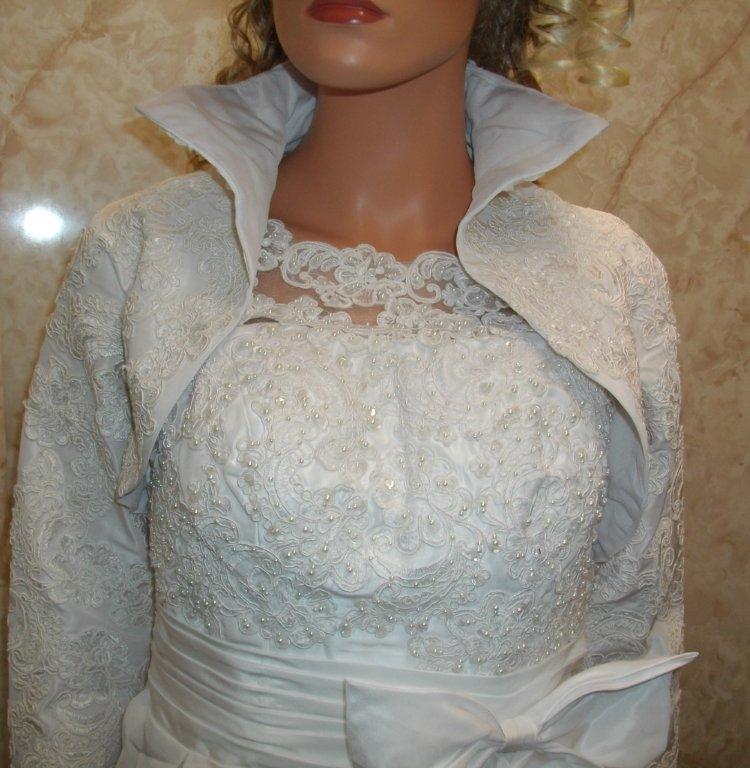 lace bridal jacket
