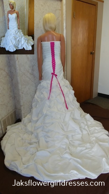 Pick Up Mermaid Wedding Dress