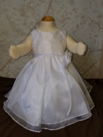 ivory baby dress