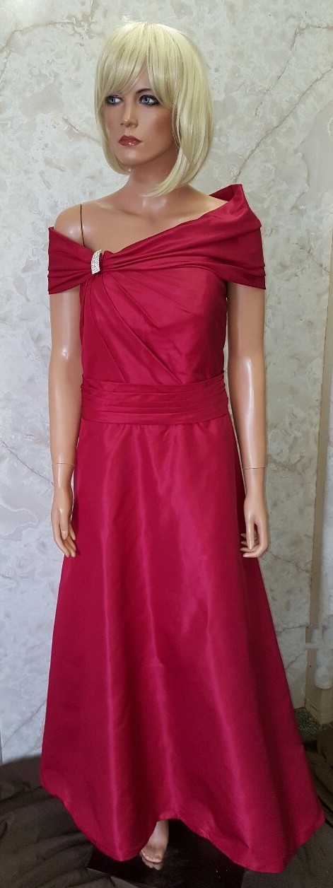 apple red dresses for bridesmaids