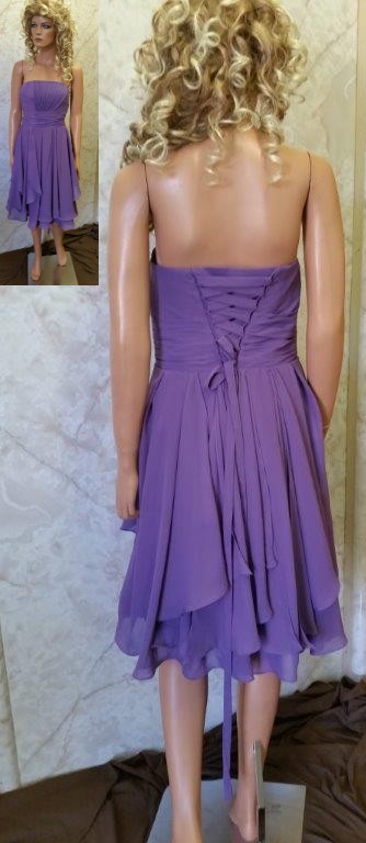violet bridesmaid dresses