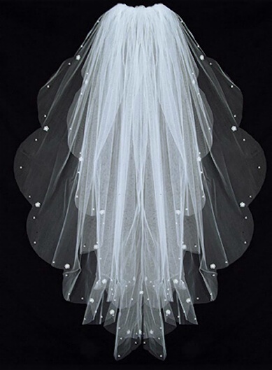bridal veils cheap