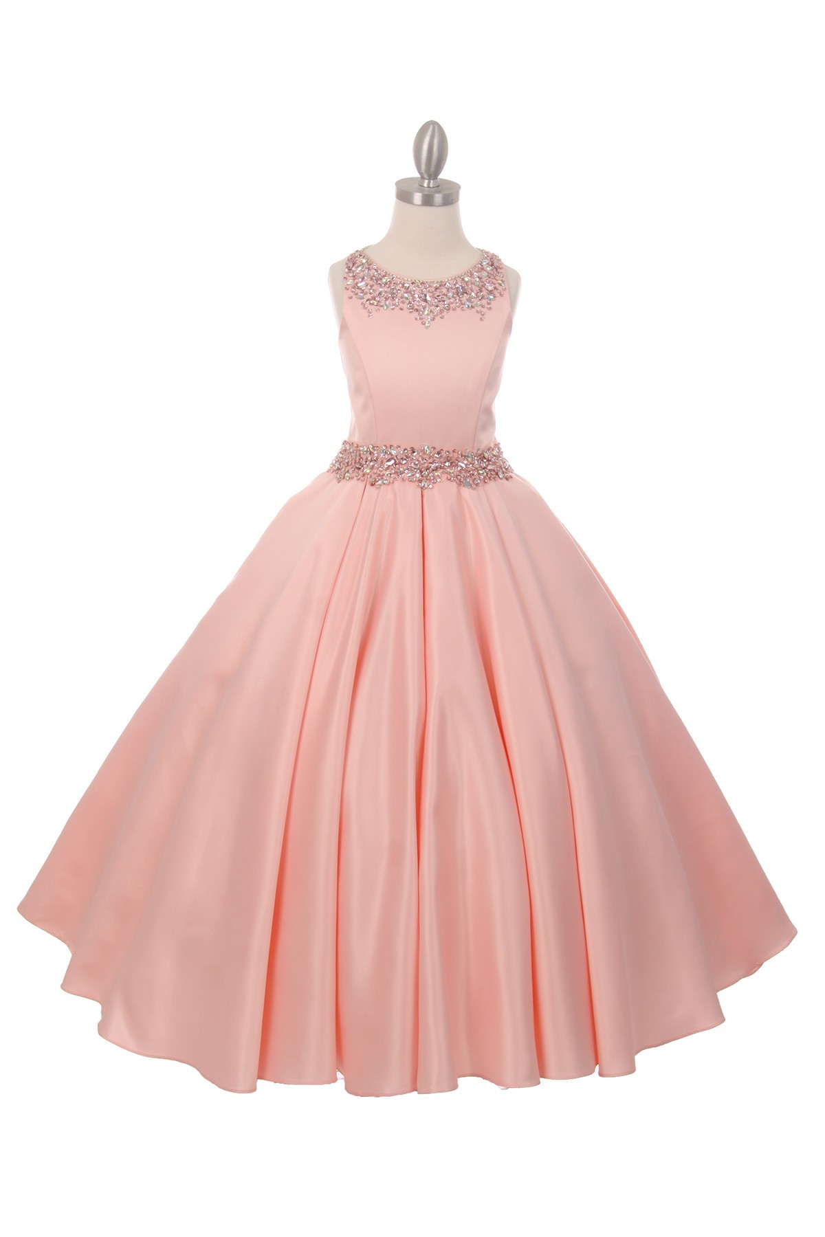 blush Junior bridesmaid dresses