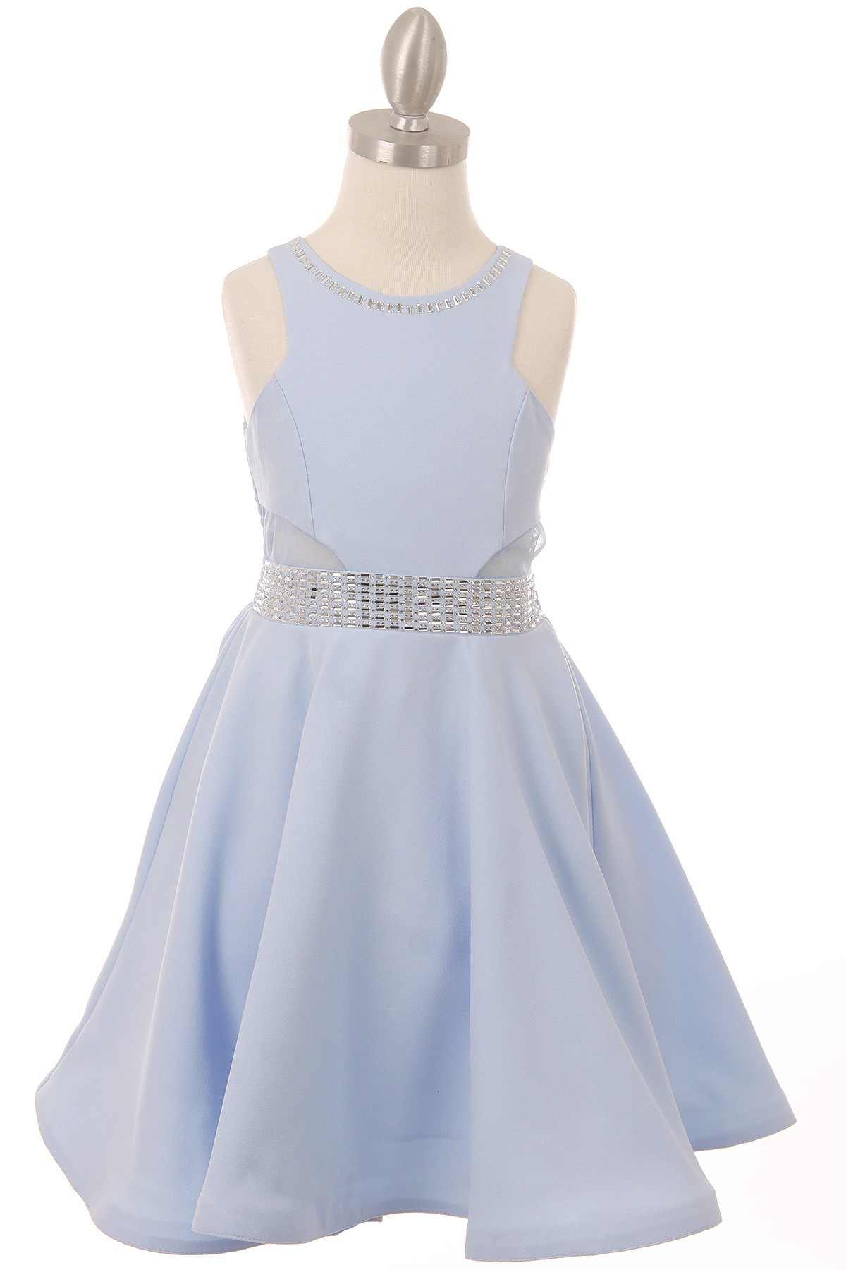 girls blue summer dresses