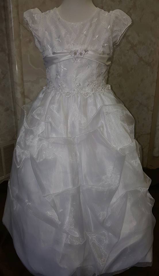 white size 4 dress
