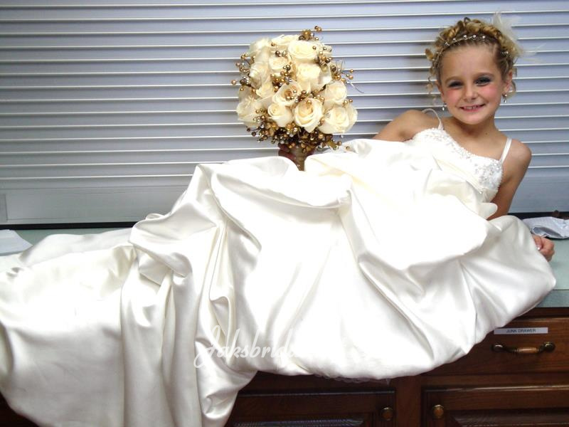 minature bridal gown