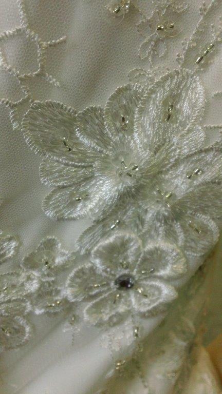 ivory flower detail