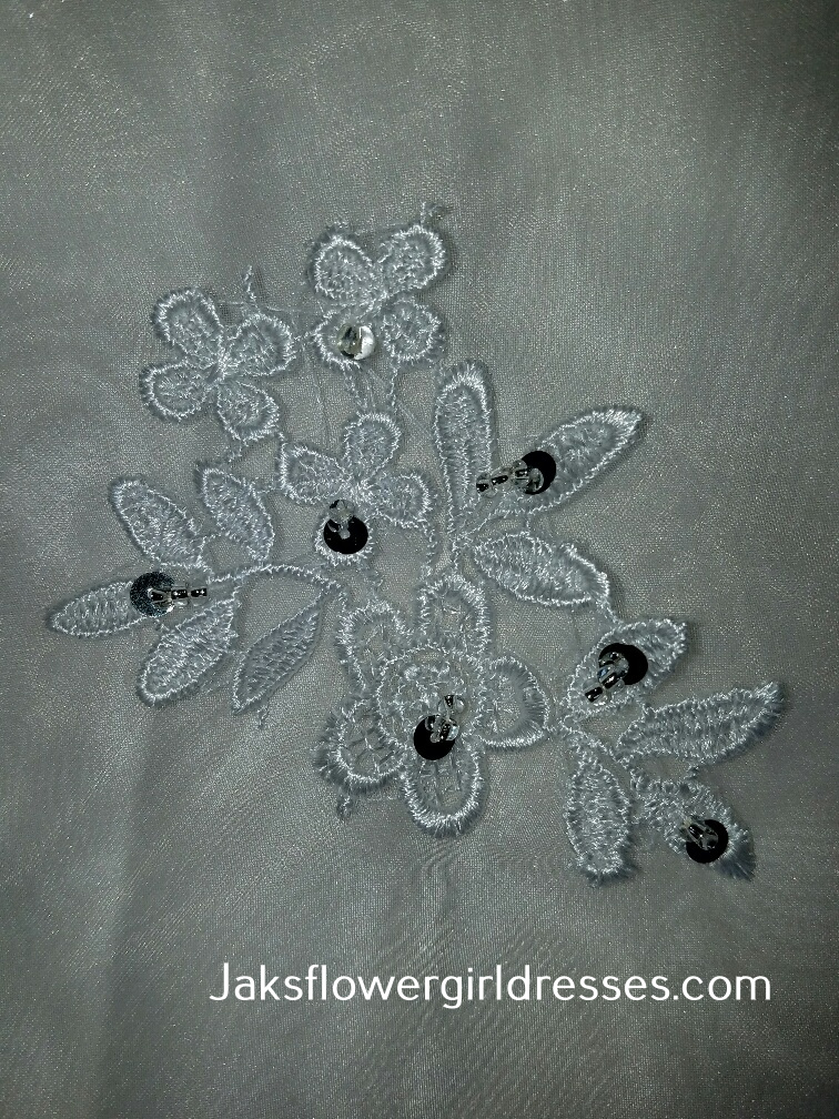 lace flowergirl dress