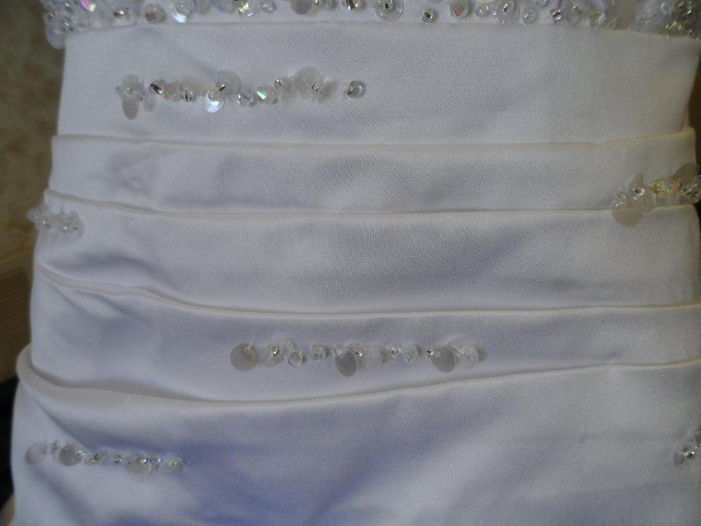 sequin miniature bridal gown