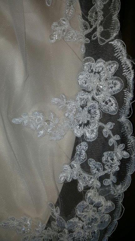 beaded lace flower girl dress