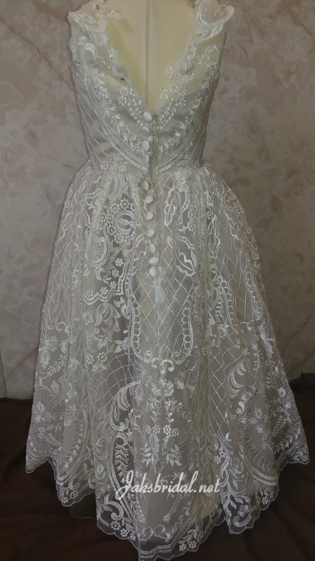 infant lace flower girl dress