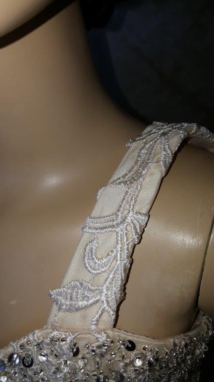 lace covered straps