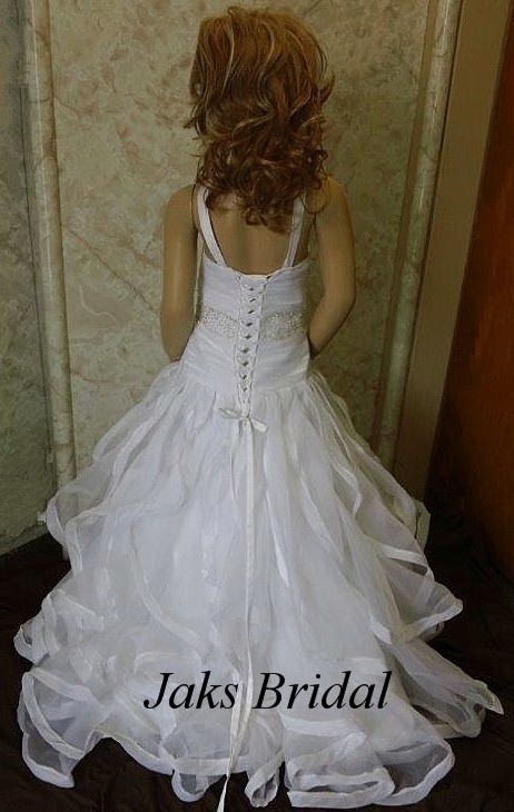Princess wedding gown with train
