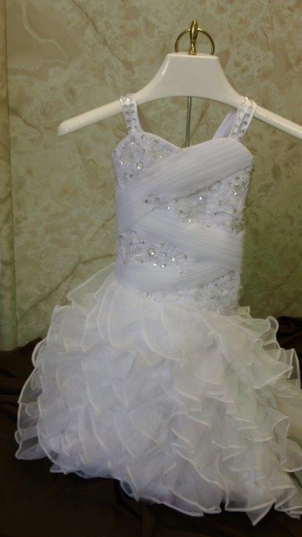wedding dresses for bride and baby girl