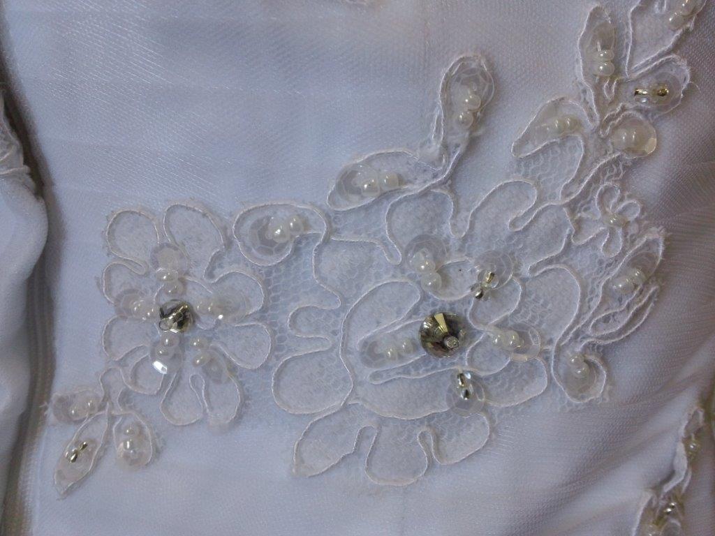 beaded lace dress