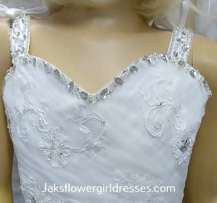 bead trimmed bodice