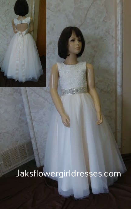 Flower Girl Dresses made to match wedding dresses