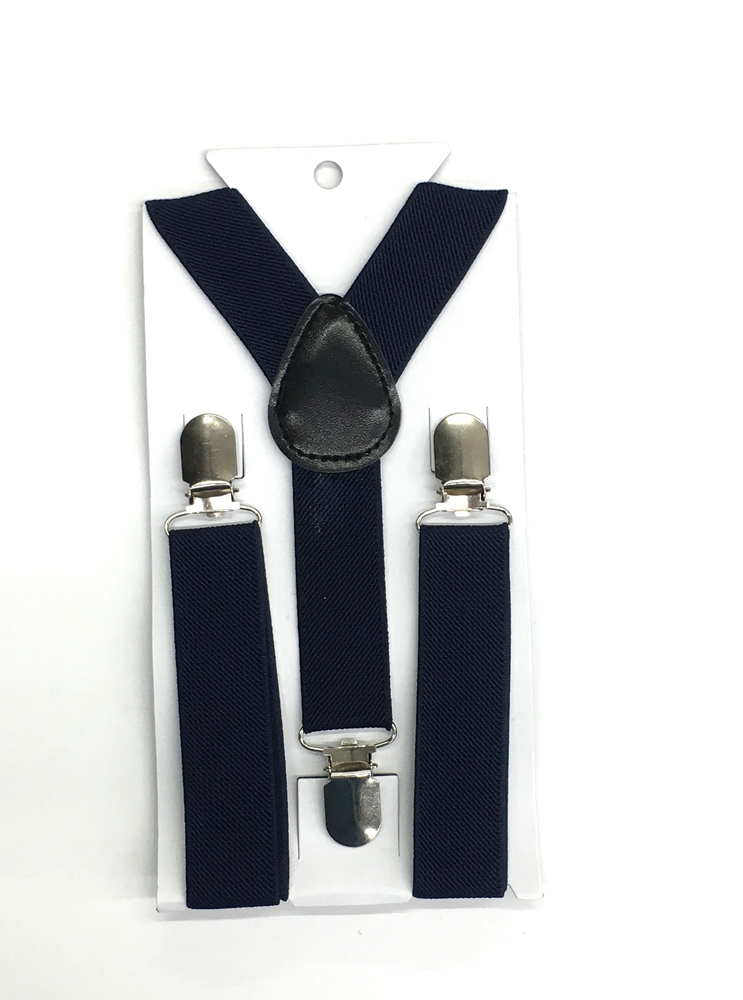 navy boy suspenders