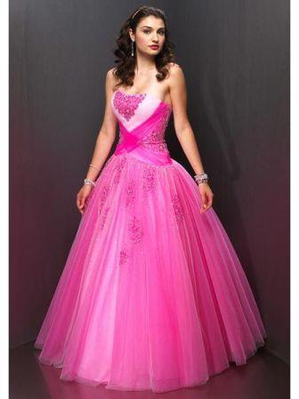 pink junior pageant dress
