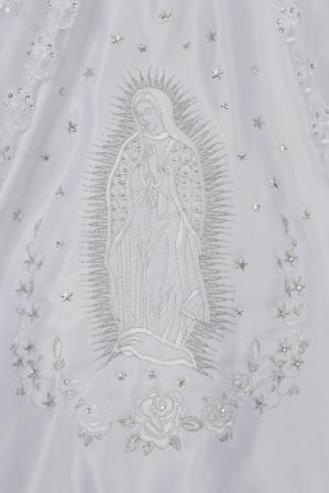 virgin mary communion dress