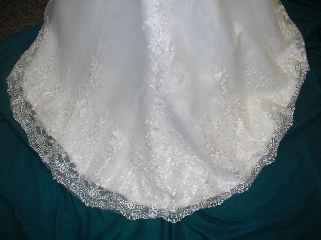 beaded lace bridal flower girl dress
