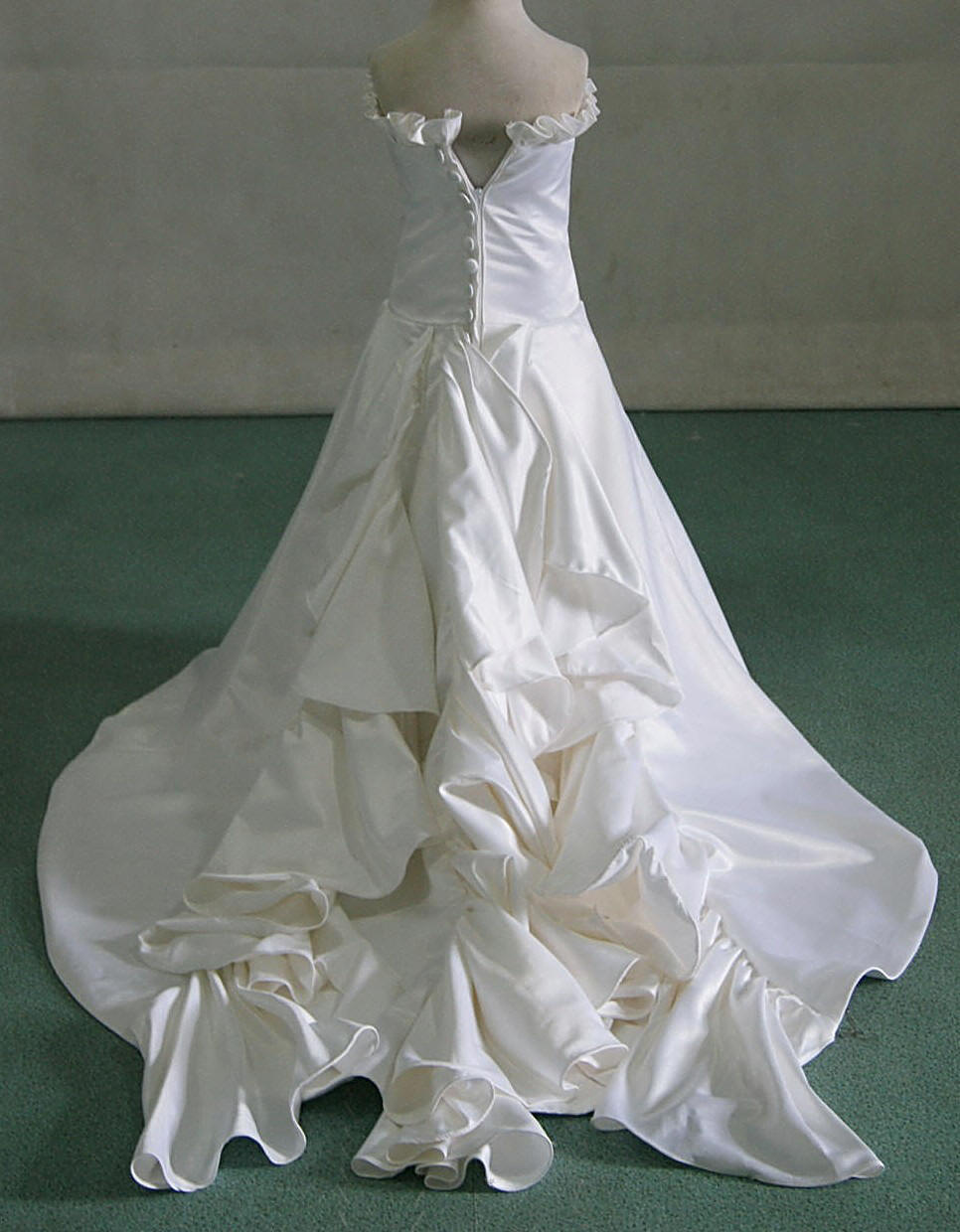 toddler, miniature wedding gown