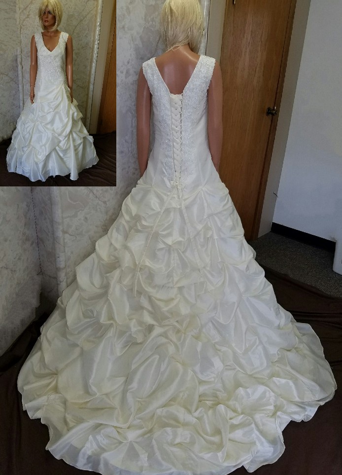 pick up wedding gown