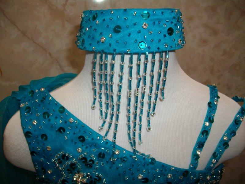 turquoise baby pageant dress