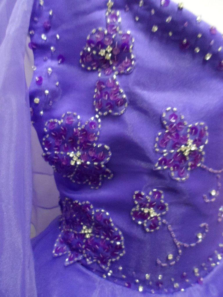 embroidered floral bodice