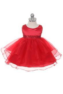 size 3 red dress