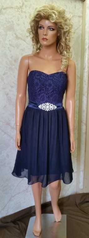 mothers navy cocktail dress