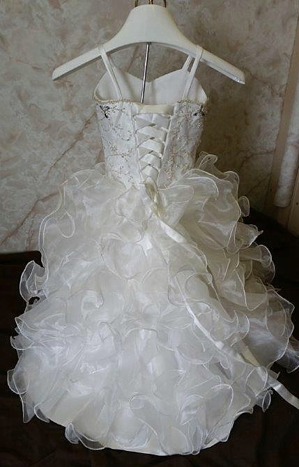 mini bride ruffle dress